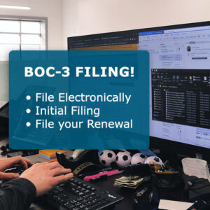 BOC-3 Filing (Initial and Renewal)