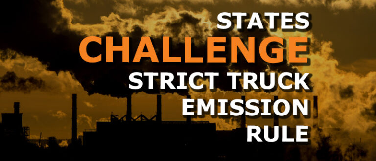 Western States Trucking Association Challenges Strict EPA Truck Emission Rule